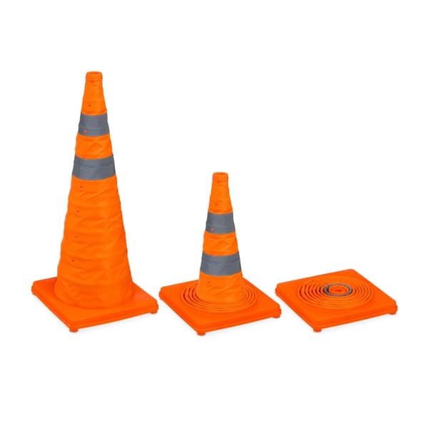 Taitettavat kartiot 70 cm 4-pakkauksessa