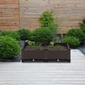 Miniatyrbilde 2 av 8: Plantekasse i rottinglook