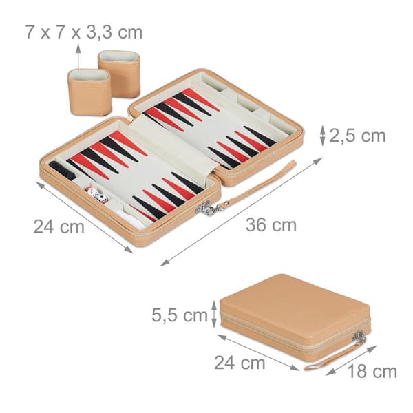 Backgammon resespel