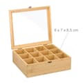 Miniatyrbild 5 av 7: Tebox med 12 fack