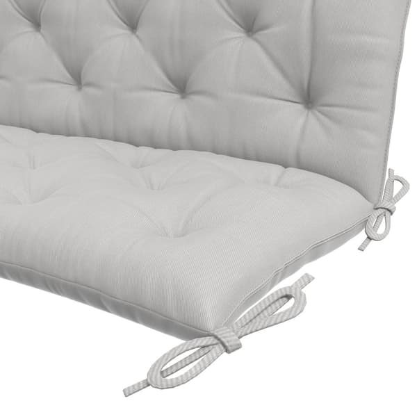 3-sits bänkdyna 150x98x8 cm bänkdyna med remmar, sittdyna, stolsdyna utomhus/inomhus, sittdyna, sittdyna, bänkdyna för trädgårdsmöbler, verandagunga,