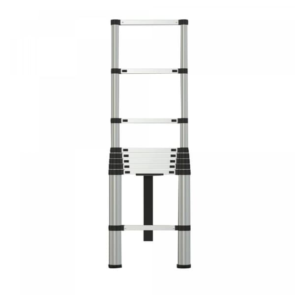 Herzberg HG-5380: Teleskopisk forlengelsesstige i aluminium for flere formål - 3,8 M