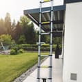 Miniatyrbilde 2 av 4: Herzberg HG-5380: Teleskopisk forlengelsesstige i aluminium for flere formål - 3,8 M