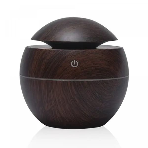 Herzberg Luftfukter Aroma Oil Diffuser Mørkt tre