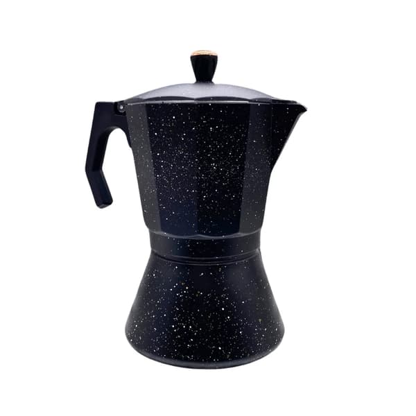 Eisenbach LSS06:Aluminium Espresso Moka Pot Kaffemaskine - 6 kopper