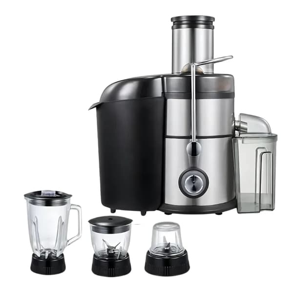 Eisenbach HW-1508: 4-i-1 juicer, foodprosessor, blender og kvern -1000W