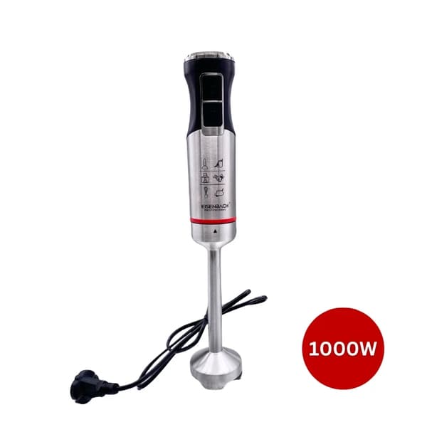 Eisenbach JE-903E: 3-in-1 sauvasekoitinsarja - tehovispilä, upposekoitin, silppuri - 1000 W