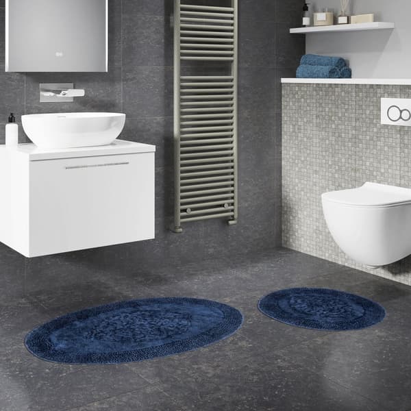 Bademattesett (2 deler) Cottonkt 000397