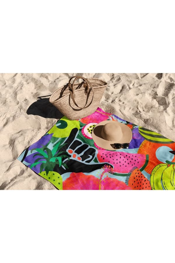 Strandhåndklæde Tropical Vibes 70