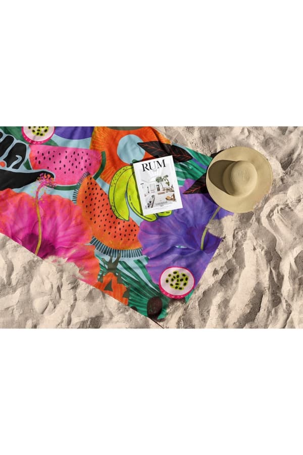 Strandhåndklæde Tropical Vibes 70