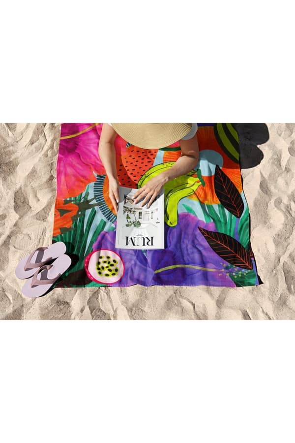 Strandhåndklæde Tropical Vibes 70