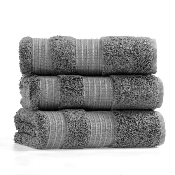 Badehåndklæde London Bath (70 x 140) - antracit
