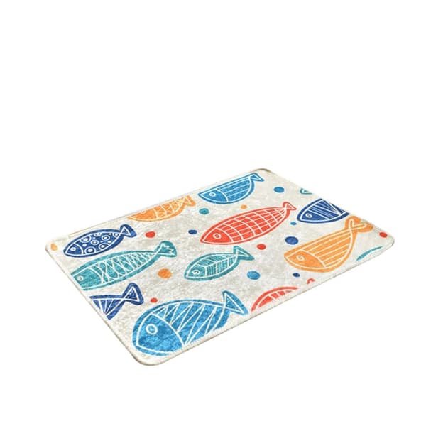 Bathmat Fish Djt - Fargerik (40 x 60)