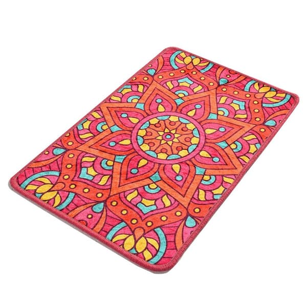 Badematte Mandal - Flerfarget (40 x 60)