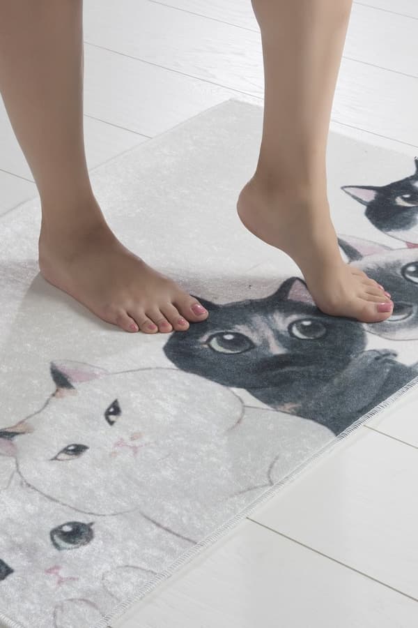 Badematte Angry Cats Djt
