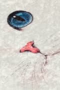Miniatyrbild 4 av 5: Badmatta blå ögon (40 x 60)
