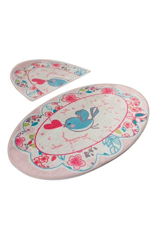 Bademattesett (2 stk) Bemol Oval