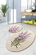 Miniatyrbilde 1 av 4: Bademattesett (2 stk) Lavendel Djt