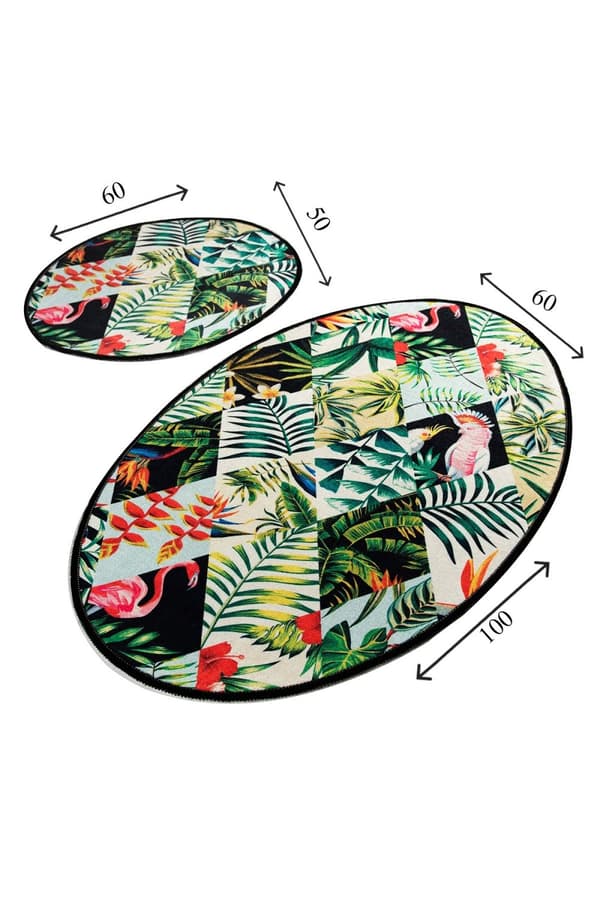 Bademattesett (2 deler) Patch Djt