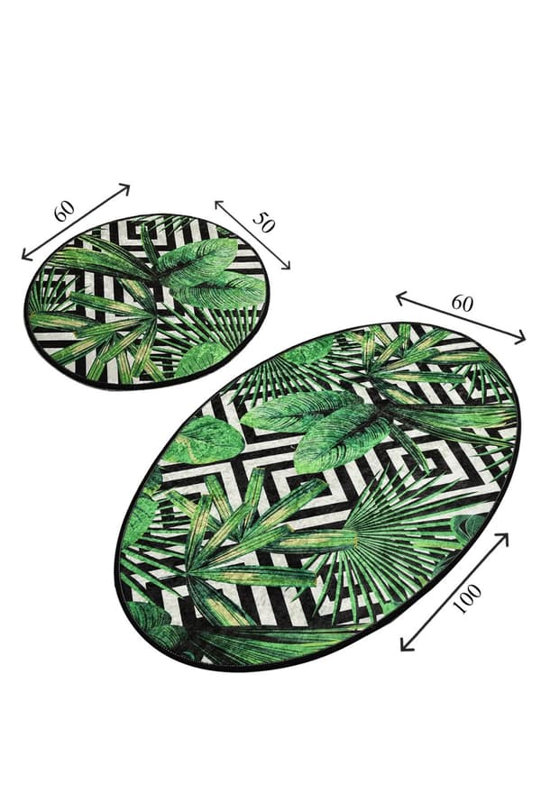 Bademattesett (2 deler) Tropic Djt