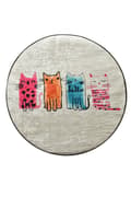 Miniatyrbilde 2 av 7: Badematte Baby Cats Djt