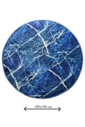 Miniatyrbild 3 av 8: Badmatta Denim Djt (100 cm)