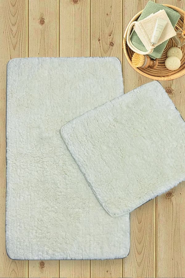 Bathmat Set (2 kpl) Cotton Basic - Ecru