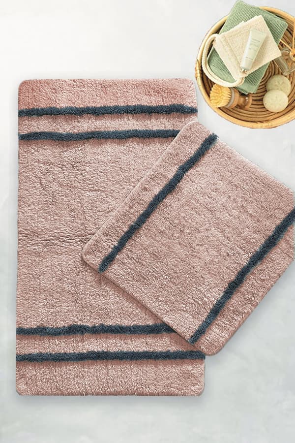 Bademattesett (2 stk) Recho - Rosa