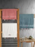 Miniatyrbild 1 av 9: Handduksset (3 delar) Asorti - Vermilion