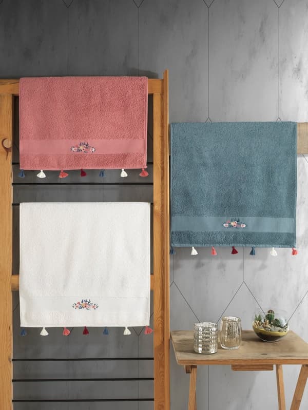 Handduksset (3 delar) Asorti - Vermilion