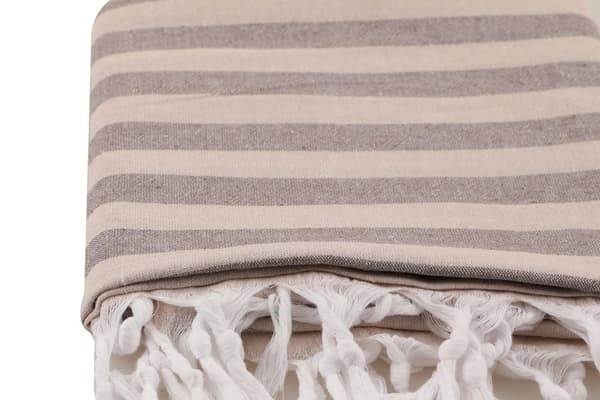 Fouta (strandhandduk) Serenad - Brun