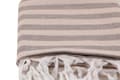 Miniatyrbild 6 av 7: Fouta (strandhandduk) Serenad - Brun