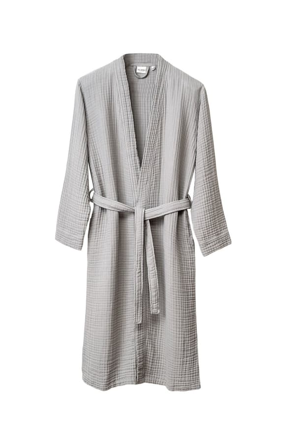 Unisex badekåbe Kimono - Grå