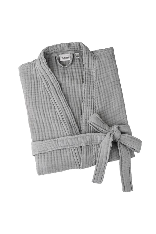 Unisex badekåbe Kimono - Grå