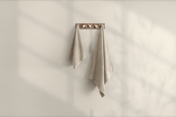 Badehåndklesett (2 stk) 1036A-067-2