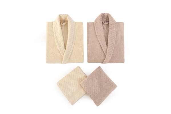 Familjebadrocksset (4 delar) 1062A-047-1