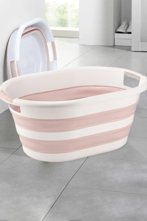 Tvättkorg KL702 - Rosa