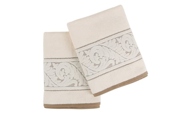 Badhandduksset (2 delar) Sultan - Cream