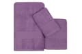 Miniatyrbild 3 av 5: Handduksset (3 delar) Rainbow - Lila