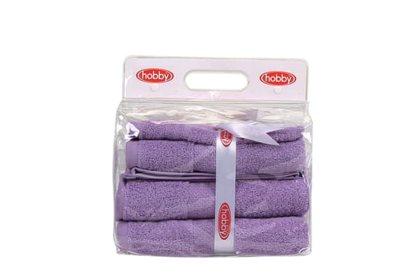 Handduksset (3 delar) Rainbow - Lila