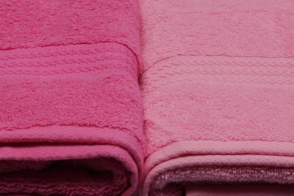 Badehåndklesett (4 stk) Regnbue - Rosa