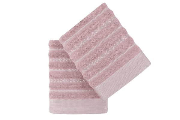 Handduksset (2 delar) Bombeli - Dusty Rose