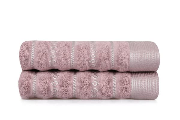 Handduksset (2 delar) Bombeli - Dusty Rose