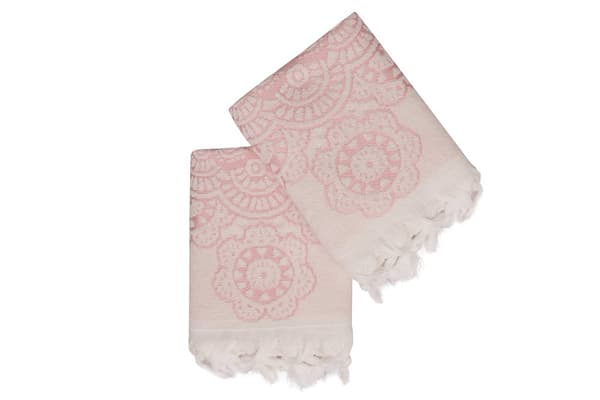 Handduksset (2 delar) Marcello - Rosa