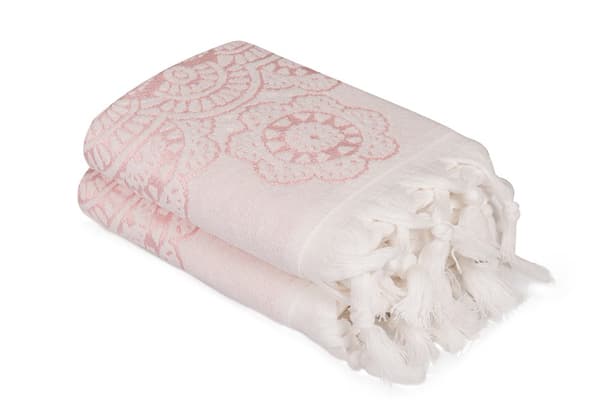 Handduksset (2 delar) Marcello - Rosa