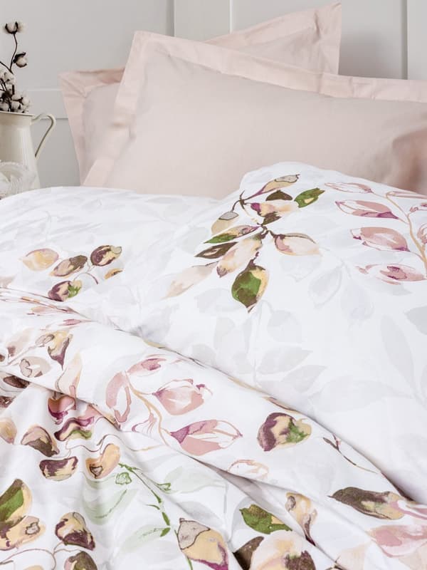 Ranforce Single Quilt Cover Set Brice - Beige