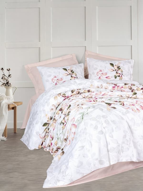 Ranforce Single Quilt Cover Set Brice - Beige