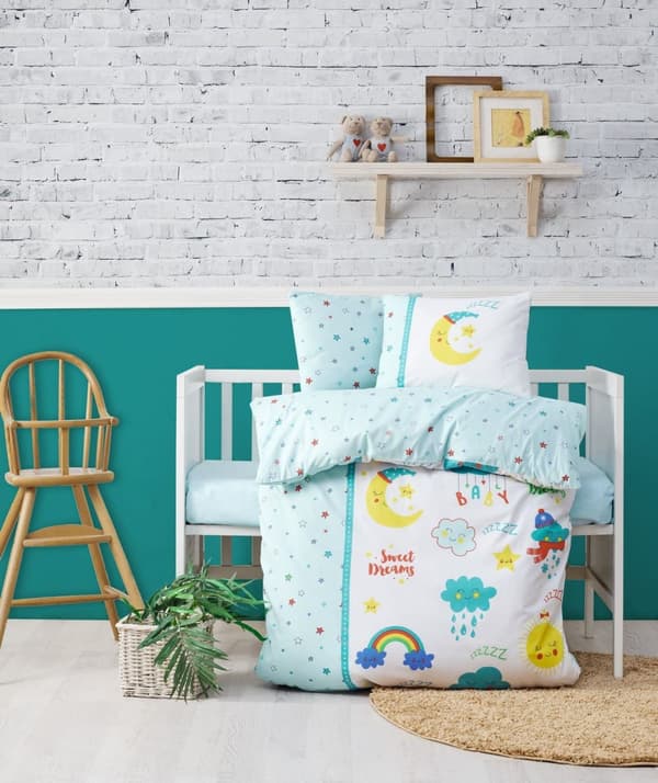Ranforce Baby Dynetrekk Sett Tatlı Rüyalar - Mint