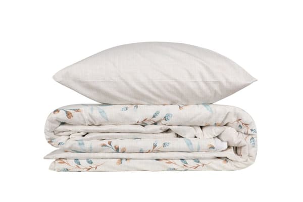 Ranforce Single Quilt Cover Set Lendell - Mint