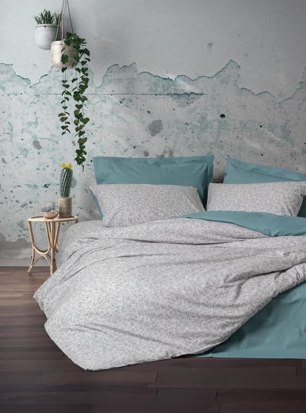 Ranforce Single tilkkupäällinen setti June - Mint